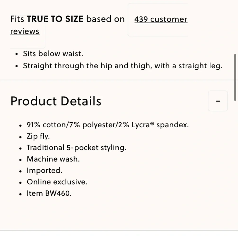 New w Tag: J Crew Straight Fit 5 Pocket Pants. Size 28